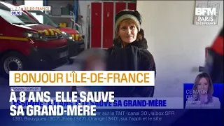 Essonne: une petite fille de 8 ans sauve sa grand-mère en appelant les pompiers