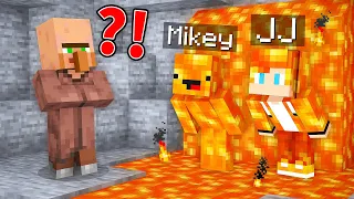 JJ and Mikey Pranked as Lava in Minecraft - Maizen