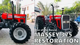 Massey 375 | Tractor Restoration | 4*4 | Massey Ferguson | PB7MODIFIERS | moneysinghofficial