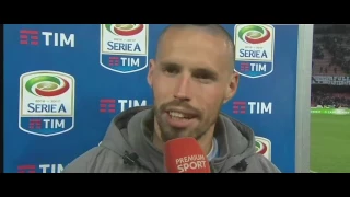 Napoli vs Juventus 1 1 Hamsik deluso da risultato e Higuain