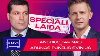 Andrius Tapinas VS Arūnas Pukelis-Švinius | Speciali laida | Spręskite patys || Laisvės TV