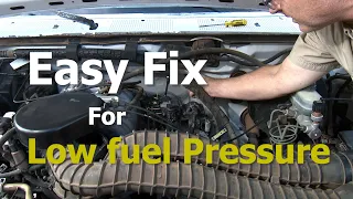 Fix for Low Fuel or no Fuel Pressure, Ford F150