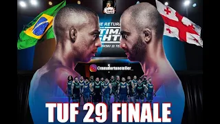 UFC Vegas 35 TUF 29 Finale Edson Barboza VS Giga Chikadze Full card breakdown predictions & betting