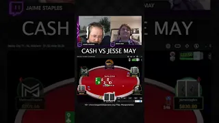 Cash vs Jesse May | PokerStaples Shorts