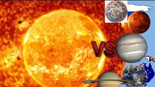 Sun vs all countries and Mars erath Jupiter Saturn join #edit #capcut #Mars #erath #jupiter #Saturn