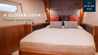 A Closer Look: Oyster 565 Forward Guest Cabin | Oyster Yachts