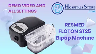 RESMED BiPAP Machine | Floton ST25 | Resmed BiPAP machine all settings | Hindi