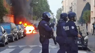 Police Respond to Unrest After Teen Shot Dead During Traffic Stop in Paris