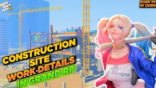 How To Create Your Own Construction Company | How To Buy Construction Site Business In Grand Rp