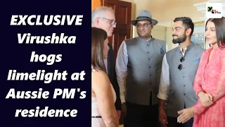 Exclusive: Kohli, Anushka hogs limelight as Indian cricketers hosted by Aussie PM at his residence