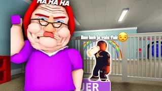 ÉCHAPPER À L’ÉNORME GARDIENNE DE GARDERIE DANS ROBLOX |JSK2YT|