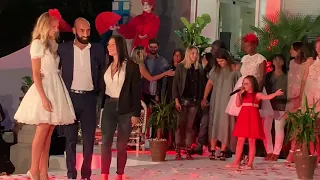 Défilé avec Emma gagnante de THE VOICE KIDS 2018 Mairie 6/8 Bagatelle Marseille