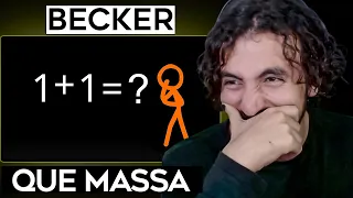 ANIMAÇÃO VS MATEMATICA - Alan Becker | Leozin React