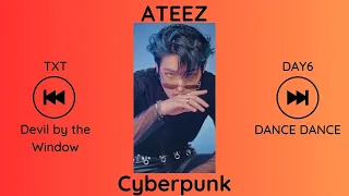 Kpop Playlist [Hype BTS, Stray Kids, ATEEZ, TXT, DAY6 & More Bands Songs]