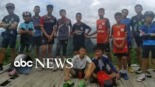 The moment when 12 boys, coach trapped inside Thai cave were found alive: 20/20 Part 2