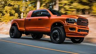 FULL OVERVIEW Of Our Satin Orange Chrome MegaCab Cummins Dually // #LGND21 Overview