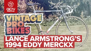 Lance Armstrong's 1994 Team Motorola Eddy Merckx Race Bike | GCN Racing Vintage Pro Bikes