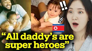 North Korean mom reacts to loving American dads for the first time