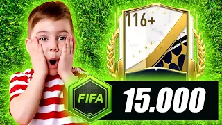 ЗАДОНАТИЛ ПОДПИСЧИКУ 100$ - ОН БУДЕТ В ШОКЕ!! - ПАКИ FIFA MOBILE Pack Opening Hall of Legends