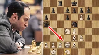 Mikhail Tal Slays The Sicilian Dragon (18 move miniature!)