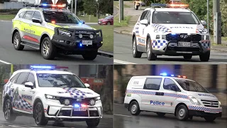 Multiple Ambulance and Police Vehicles Responding - Mini-Compilation #7 (Queensland, Australia)