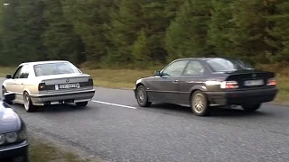 BMW e34 M Technic 525 tds vs BMW e36 323 ci