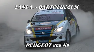 RALLY VALLE DEL TEVERE 2023 | LANI A. - BARTOLUCCI M. | PEUGEOT 206 N3 | VIDEOCLIP