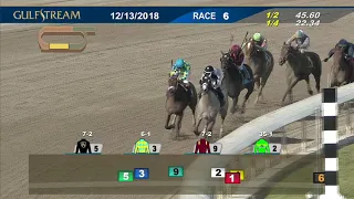 Gulfstream Park December 13, 2018 Race 6