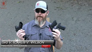 P320 Grips Range Test: Sig  X Vs Wilson Combat Vs Icarus Precision