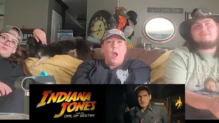 Indiana Jones: and the Dial of Destiny Official Trailer Family Reaction "One Last Adventure!"