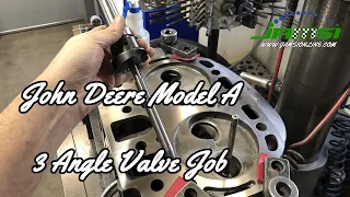 Rebuilding a John Deere Model A Cylinder Head - Valve Job - @JAMSIONLINE