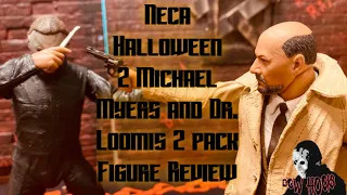 Neca Halloween 2 Michael Myers and Dr. Loomis Figure review