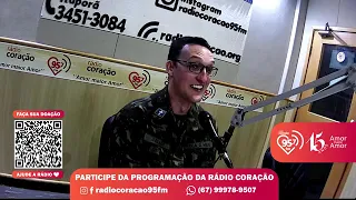 Pe. Fábio Casado - Fala da semana do Exército e de sua vida religiosa