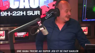 Une nana triche au super jeu et se fait gauler - C’Cauet sur NRJ