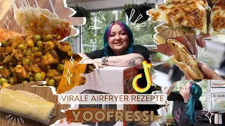 Ich teste virale AIRFRYER Rezepte von TikTok -  YooNessa