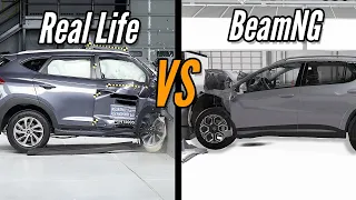 Real Life VS BeamNG.drive #1 | Crash Tests