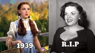 The Wizard of Oz (1939) Cast: then and now 2024 | All cast died tragically! 😢