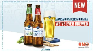 Introducing Bavaria 0.0 Beer & Bavaria 0.0 IPA #Bavaria00Beer