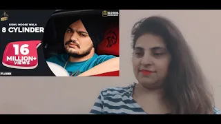 Reaction on 8 CYLINDER (Full Song) Sidhu Moose Wala | Aao React Kare