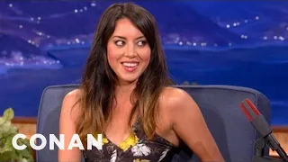 Aubrey Plaza On Her New Film "Safety Not Guaranteed" | CONAN on TBS