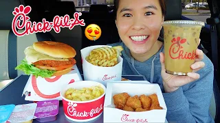 CHICK-FIL-A MUKBANG! Long time no see... Let's catch up! 💕 | Rossikle