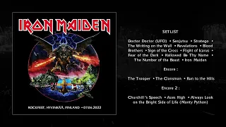 Iron Maiden - Rockfest, Hyvinkää, Finland (04.06.2022) • FULL AUDIO