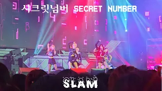 [FANCAM HD] 2023 월드 Kpop 페스티벌 시크릿넘버 SECRET NUMBER - SLAM (슬램)