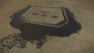 3000 SPARTANS vs 19200 BEST EGYPTIAN UNITS - Total War: ROME 2