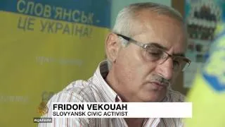 Ukraine's Slovyansk residents rebuild lives