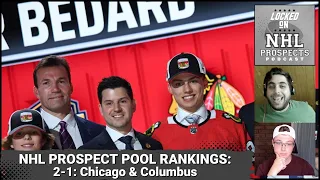 2023 NHL Prospect Pool Rankings, 2-1: Chicago Blackhawks & Columbus Blue Jackets