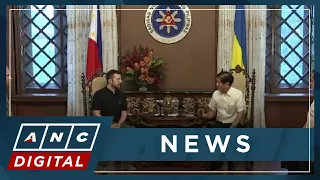 Marcos, Zelenskyy tackle 'common issues' during Malacañang meeting | ANC