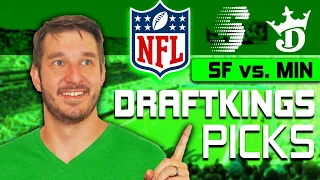 DraftKings NFL DFS Picks | 49ers vs. Vikings Week 7 | Monday Night Football