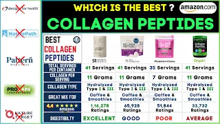 ✨ Best Collagen Peptides Supplements for Skin | Top Collagen for Anti-Aging, Healthy & Glowing Skin