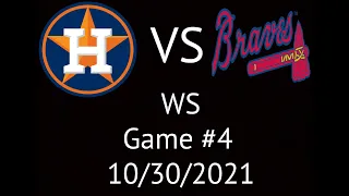 Astros VS Braves World Series  Condensed Game 4 Highlights 10/30/21